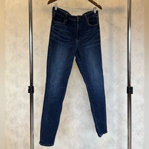 American Eagle Outfitters Dark Blue Skinny Jeans